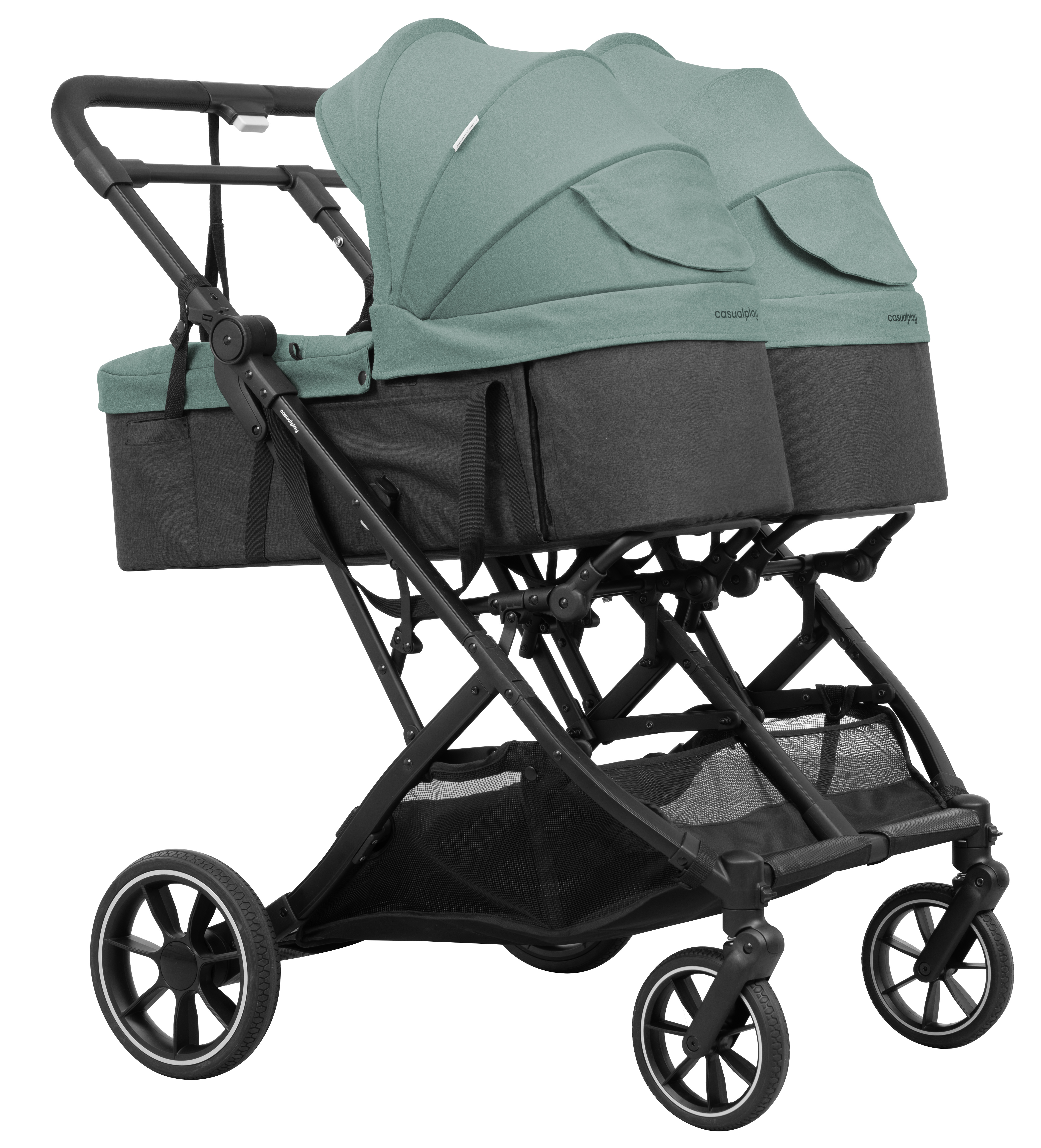 Cochecito Gemelar TOUR TWIN MAX Green Sea CASUALPLAY